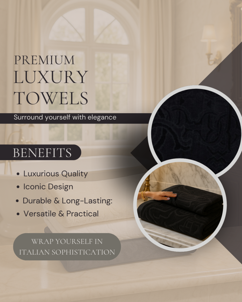 Set of towels 2 pcs. Araldico Roberto Cavalli