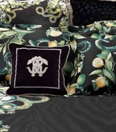 Dark Lemons Duvet Cover Set Roberto Cavalli