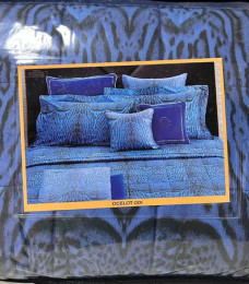 Ocelot Emerald Duvet Cover Set Roberto Cavalli