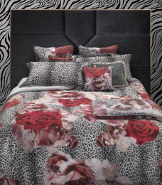 Rose Leopard Duvet Cover Set ROBERTO CAVALLI Double 2009167