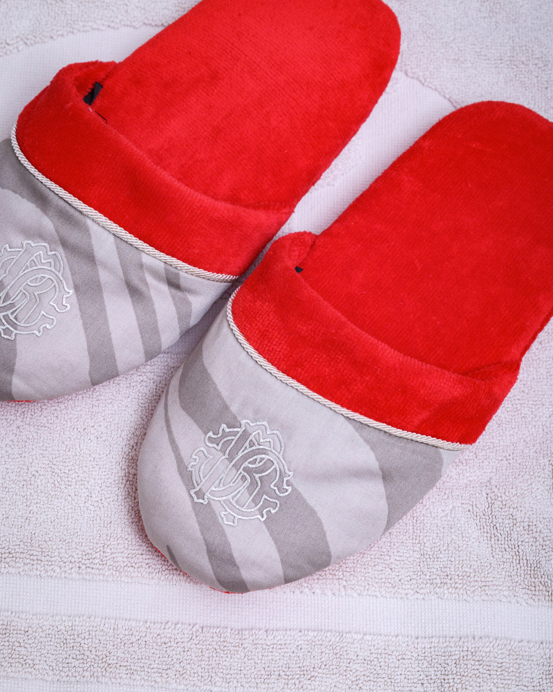 Bath slippers Macro Zebrage Roberto Cavalli 