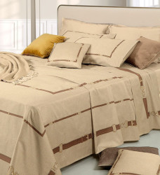 C. Belt Satin DUVET COVER Borbonese