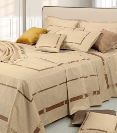 C. Belt Satin DUVET COVER Borbonese
