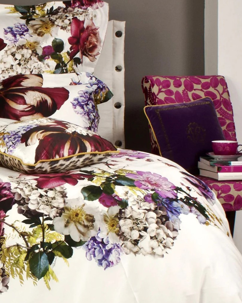 Bedding set with duvet cover Floris Roberto Cavalli