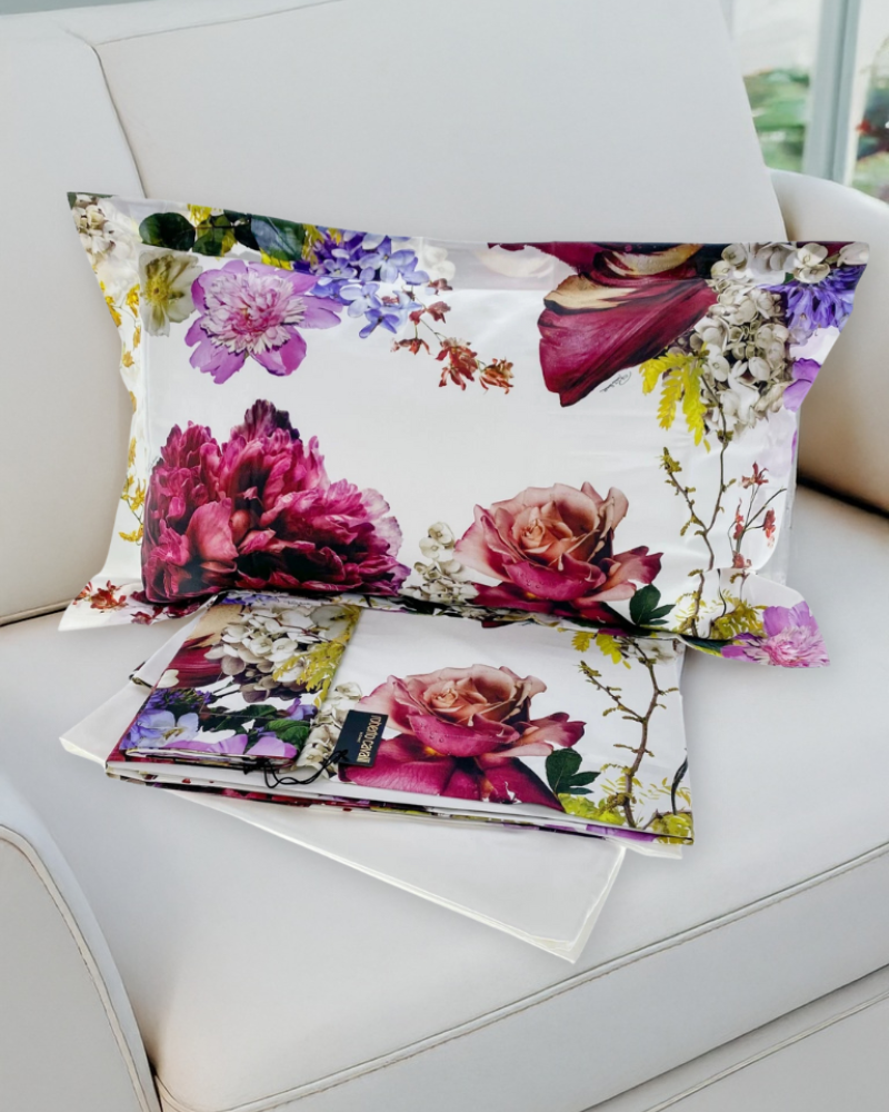 Bedding set with duvet cover Floris Roberto Cavalli