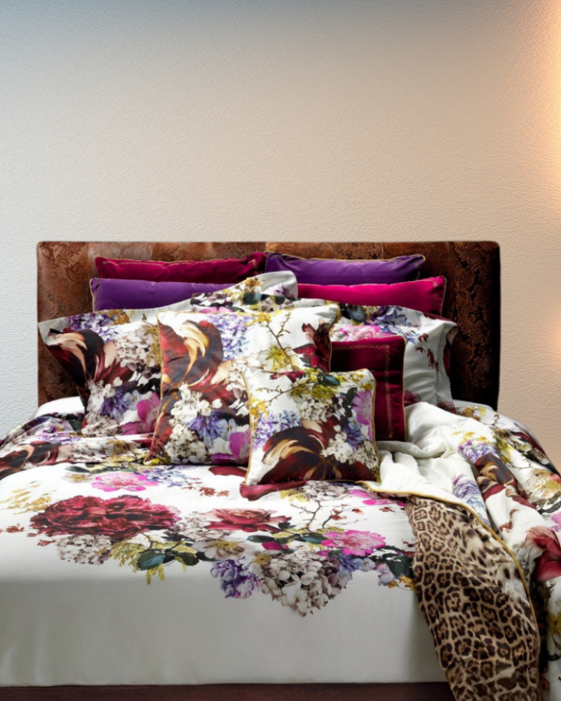 Bedding set with duvet cover Floris Roberto Cavalli