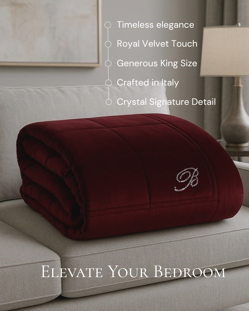 Bedspread for double bed Blu Velvet Blumarine
