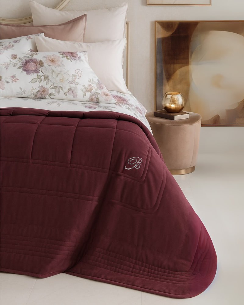 Bedspread for double bed Blu Velvet Blumarine