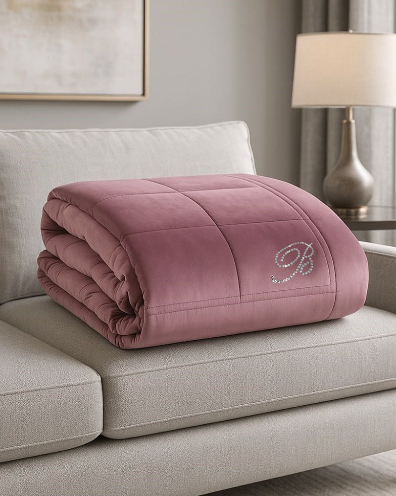 Bedspread for double bed Blu Velvet Blumarine