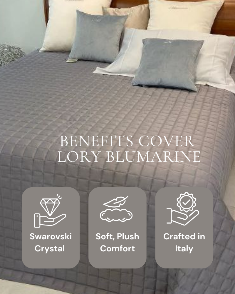 Single bed cover Lory Blumarine