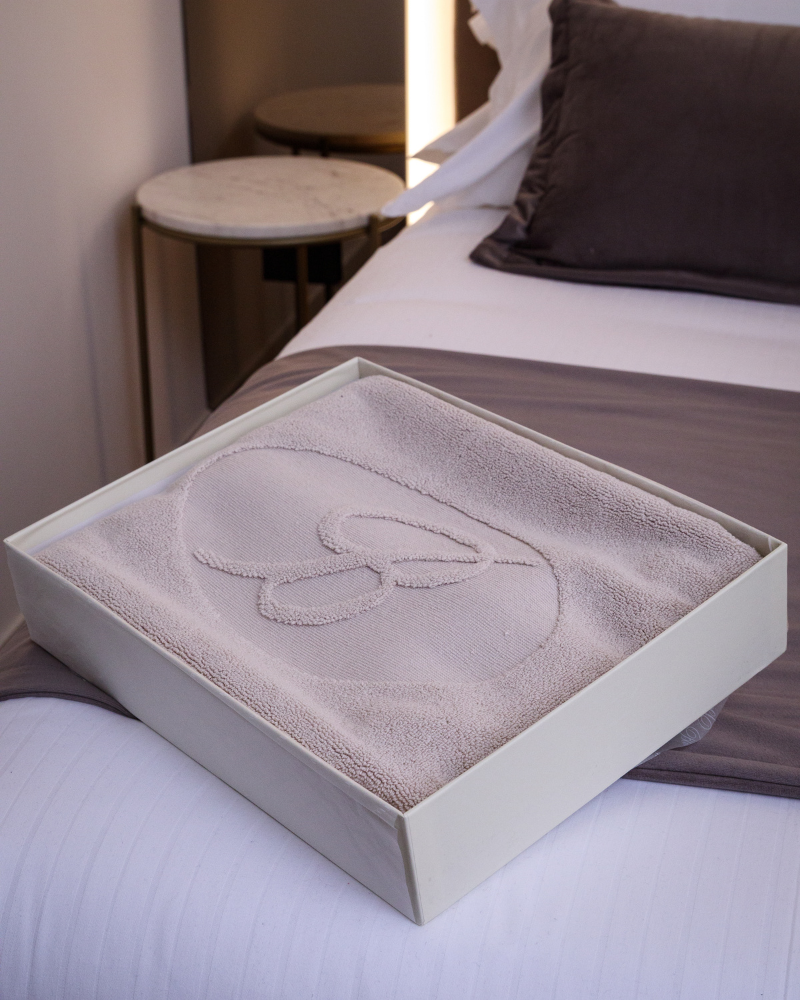 Bathroom Carpet Monogram Blumarine