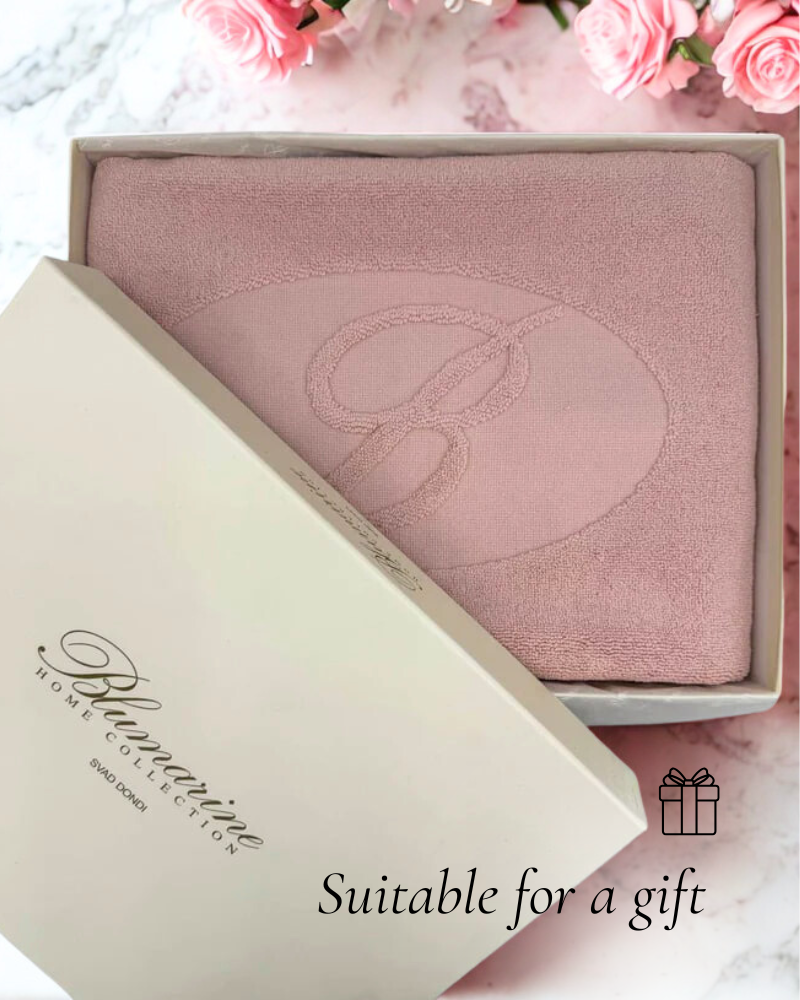 Bathroom Carpet Monogram Blumarine