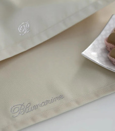 Set of Tris Blue Note Doilies Blumarine