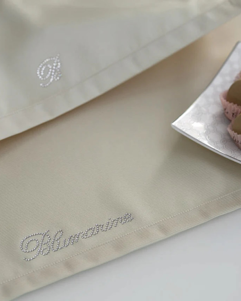 Set of Tris Blue Note Doilies Blumarine