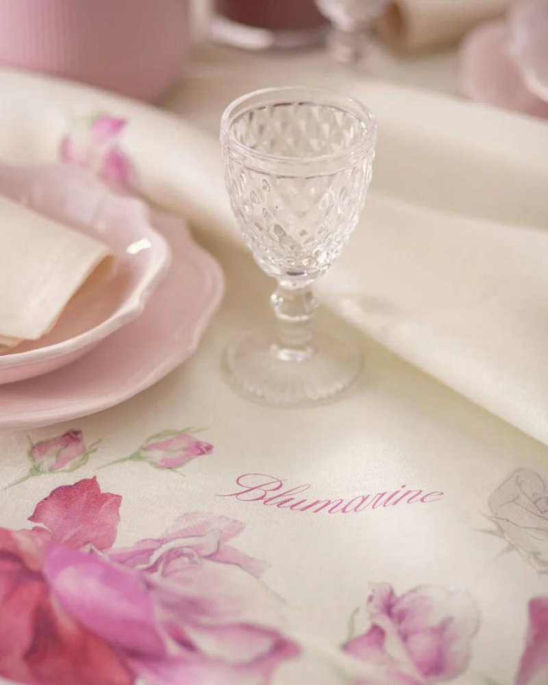 Tea towel Rose Blumarine