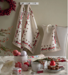 Tea towel Trenino Blumarine