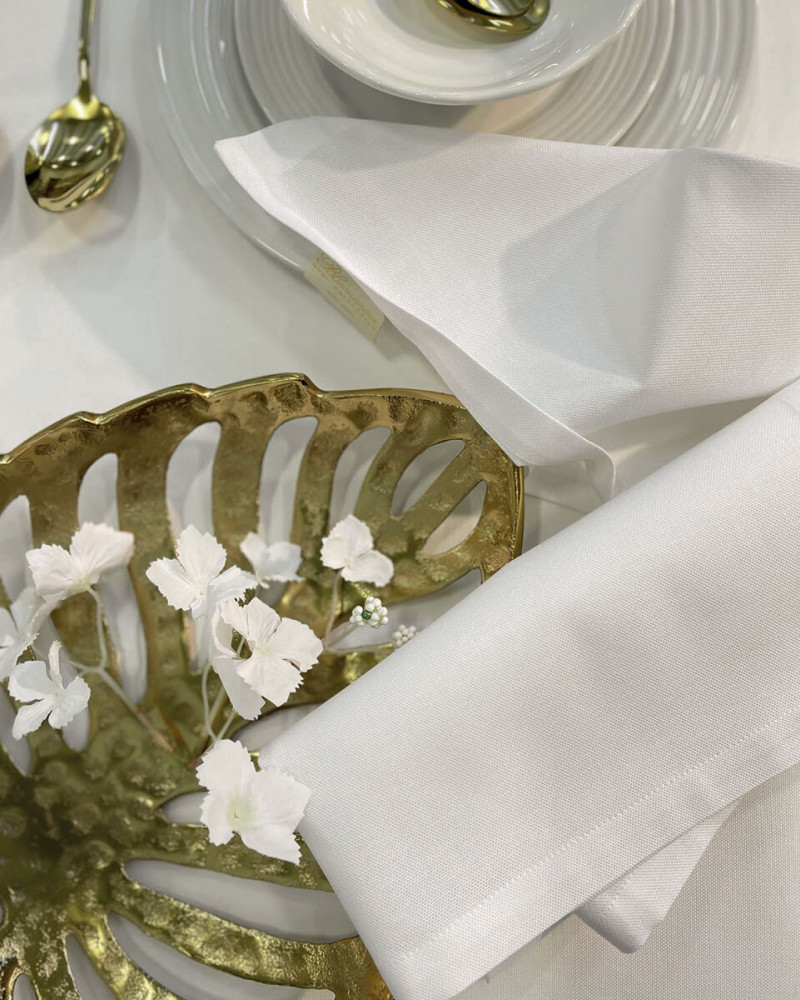 Napkins set solid color 6 pcs