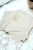 Napkins set solid color 6 pcs