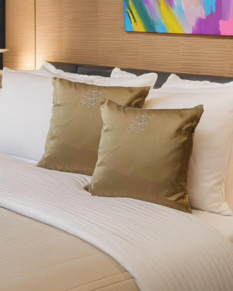 Pillow Note Blu Blumarine