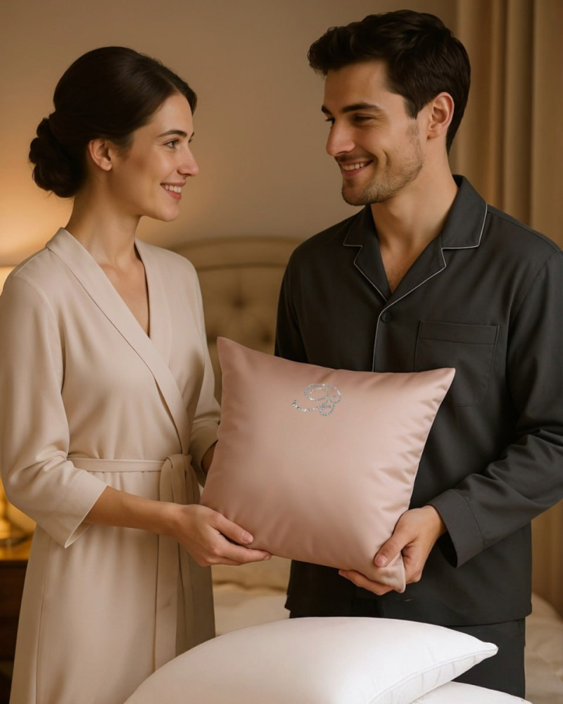 Pillow Note Blu Blumarine
