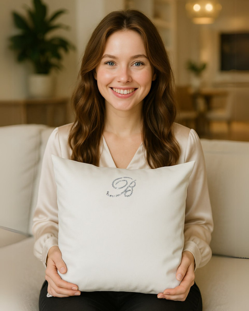 Pillow Note Blu Blumarine