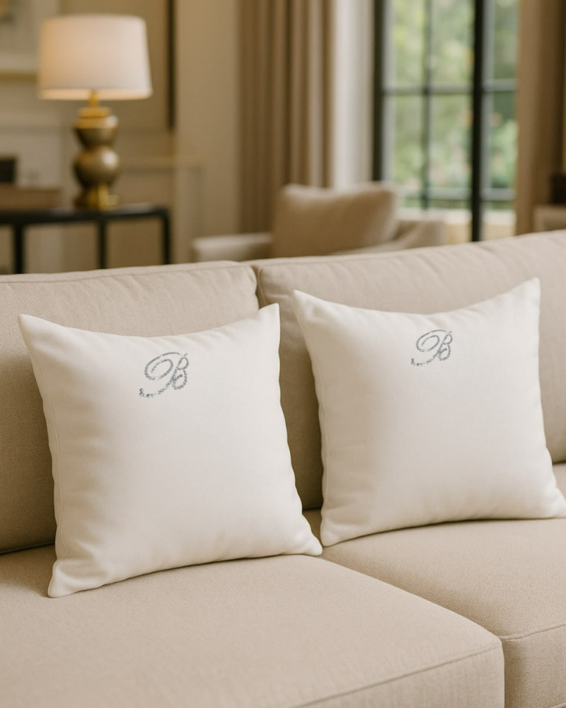 Pillow Note Blu Blumarine