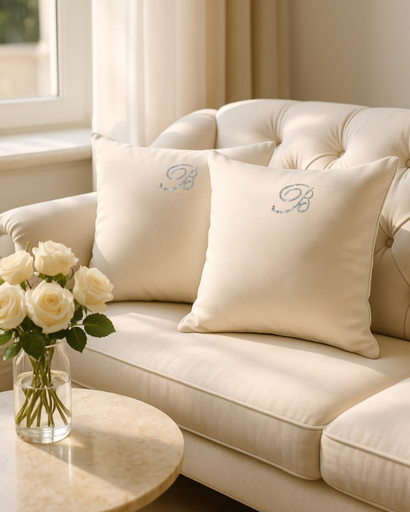 Pillow Note Blu Blumarine