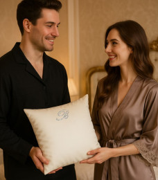 Pillow Note Blu Blumarine