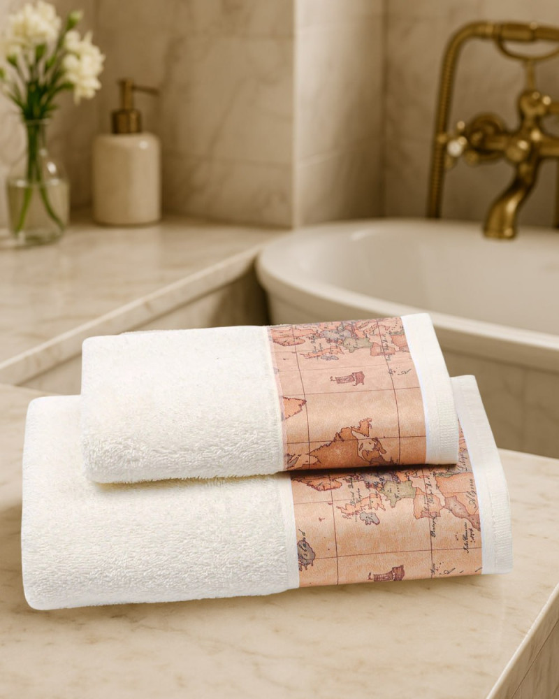 Towels 2 Pieces Geo Classic Alviero Martini