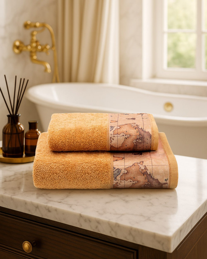 Towels 2 Pieces Geo Classic Alviero Martini