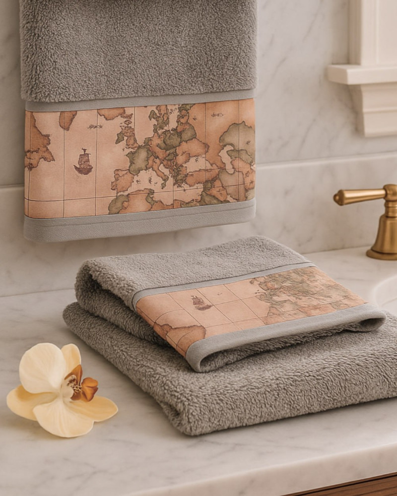 Towels 2 Pieces Geo Classic Alviero Martini