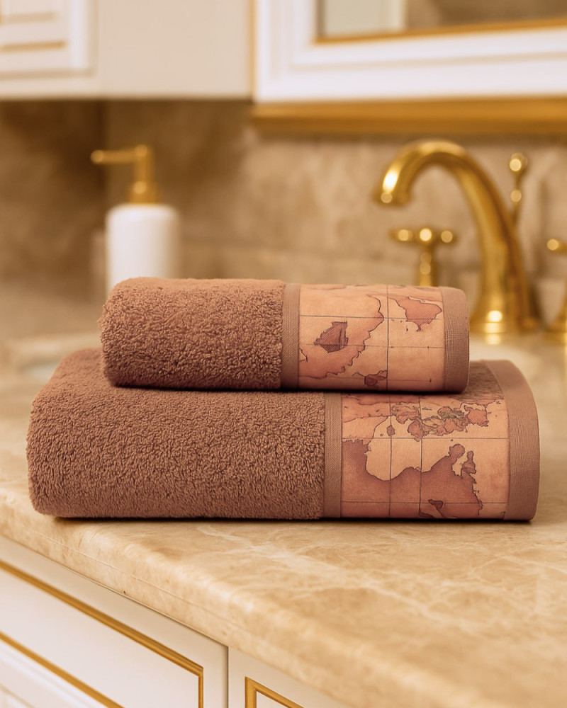 Towels 2 Pieces Geo Classic Alviero Martini