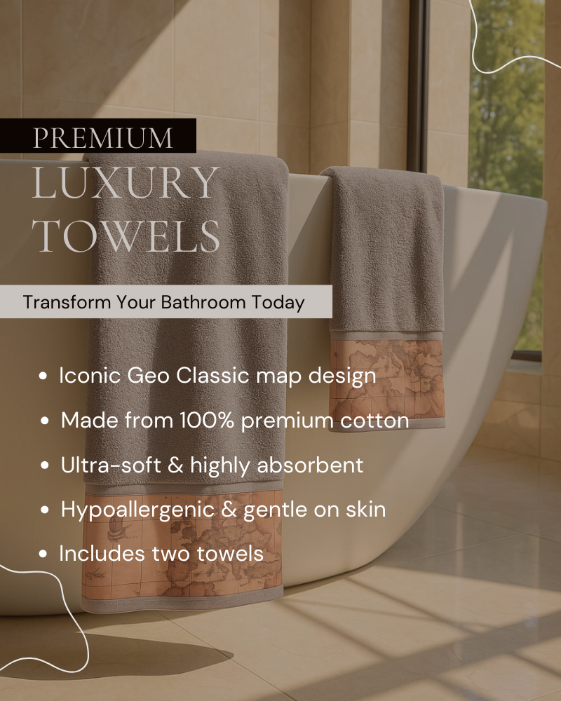 Towels 2 Pieces Geo Classic Alviero Martini