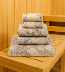 Towel Set 5 pcs. Geo Safari Print Alviero Martini 1a Classe
