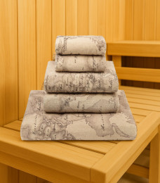 Alviero Martini Geo Safari Print Towel Set