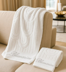 Towel Set Monogram Blumarine