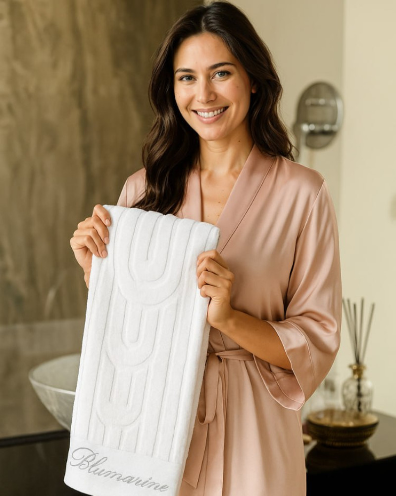 Towel Set Monogram Blumarine