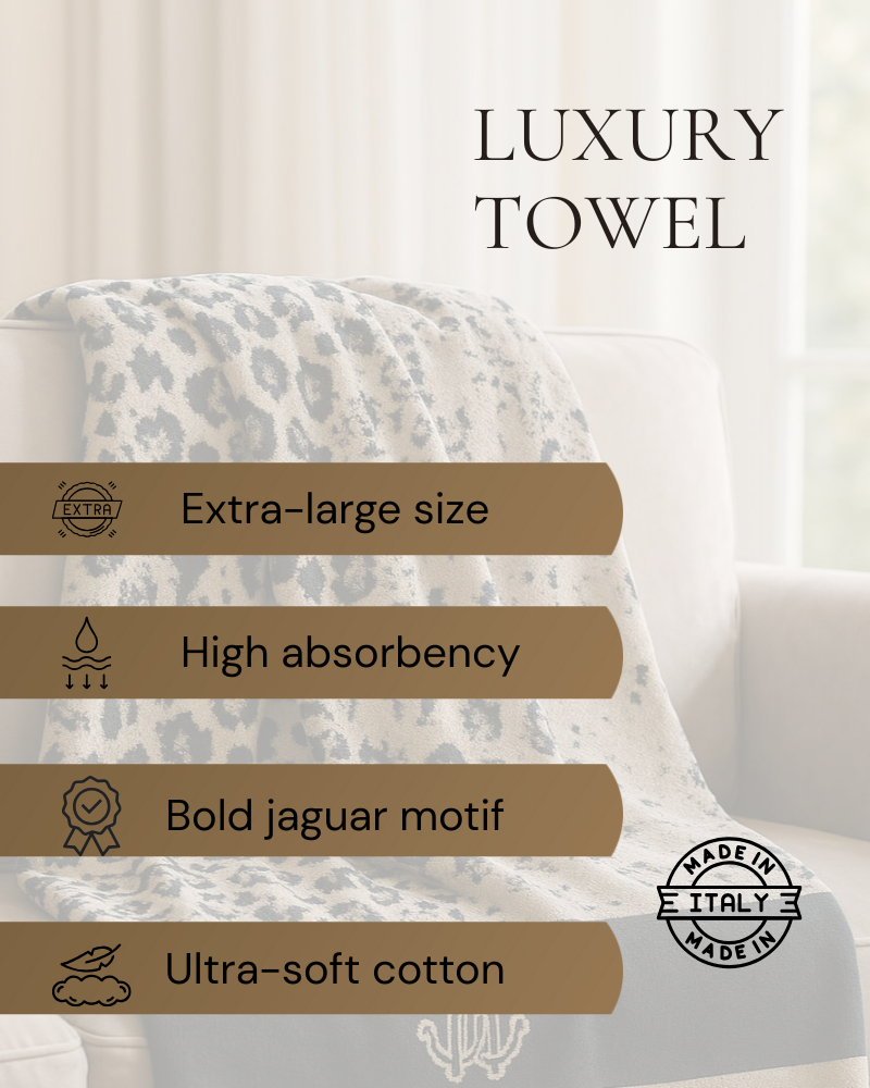 Towel JAGUAR 2024 Roberto Cavalli 