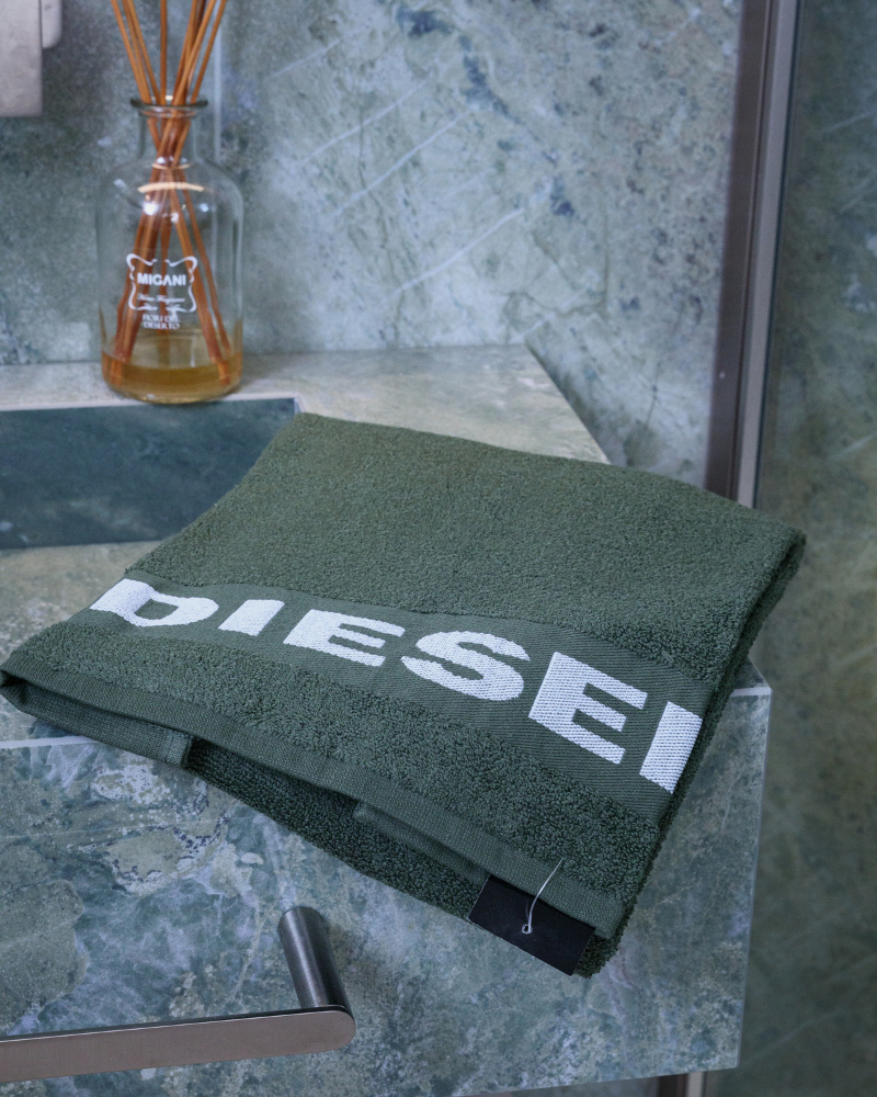 Set of 2 towels Sport Logo Diesel 