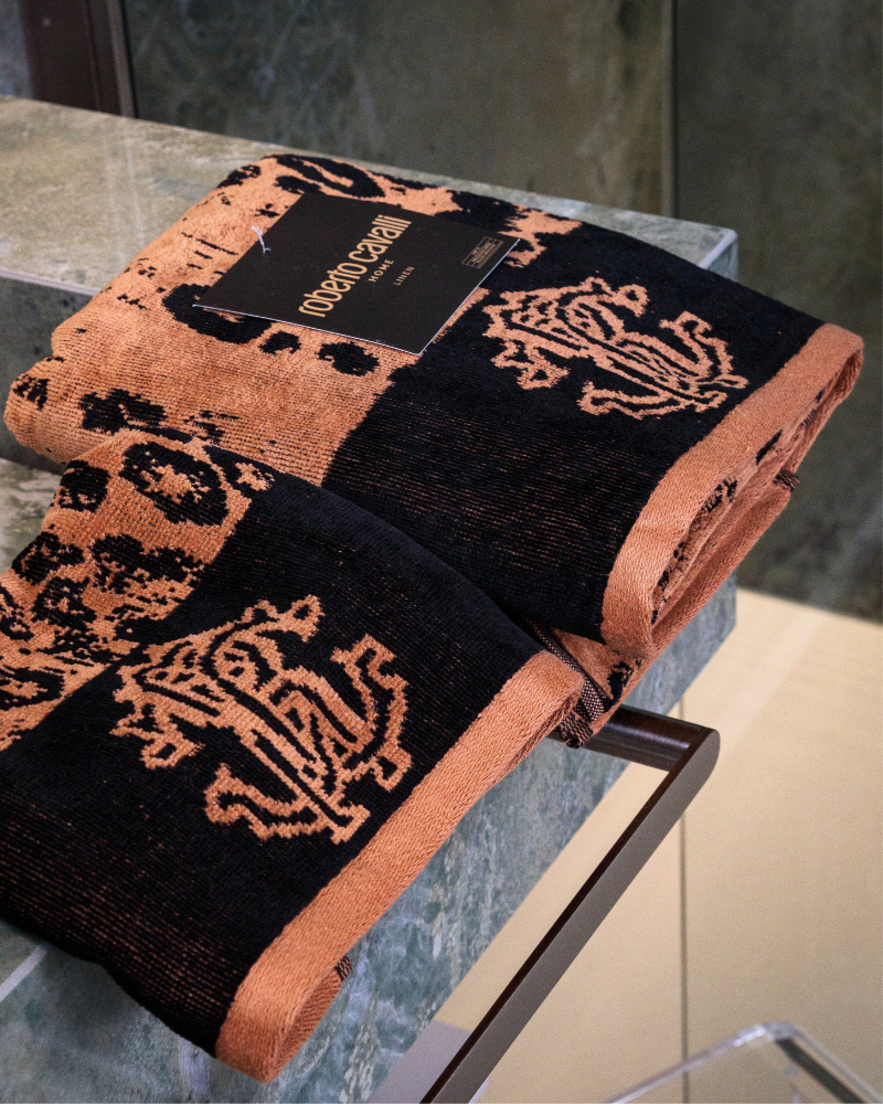 JAGUAR Towels SET 1+1 Roberto Cavalli