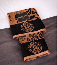 JAGUAR Towels SET 1+1 Roberto Cavalli