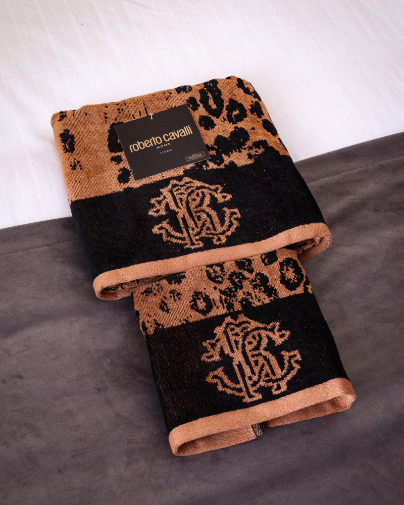 JAGUAR Towels SET 1+1 Roberto Cavalli