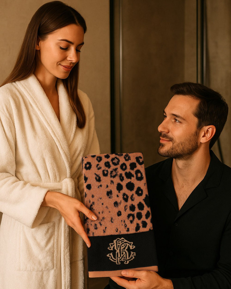 JAGUAR Towels SET 1+1 Roberto Cavalli