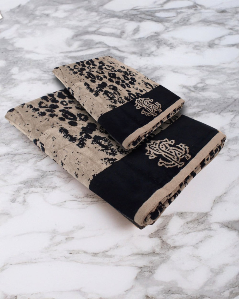 JAGUAR Towels SET 1+1 Roberto Cavalli