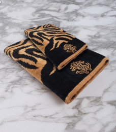 ZEBRA RC towels SET 1+1 Roberto Cavalli