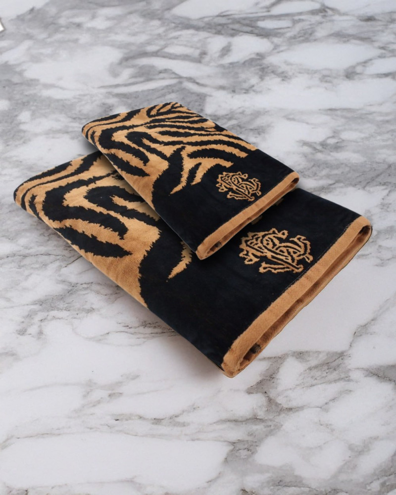 ZEBRA RC towels SET 1+1 Roberto Cavalli