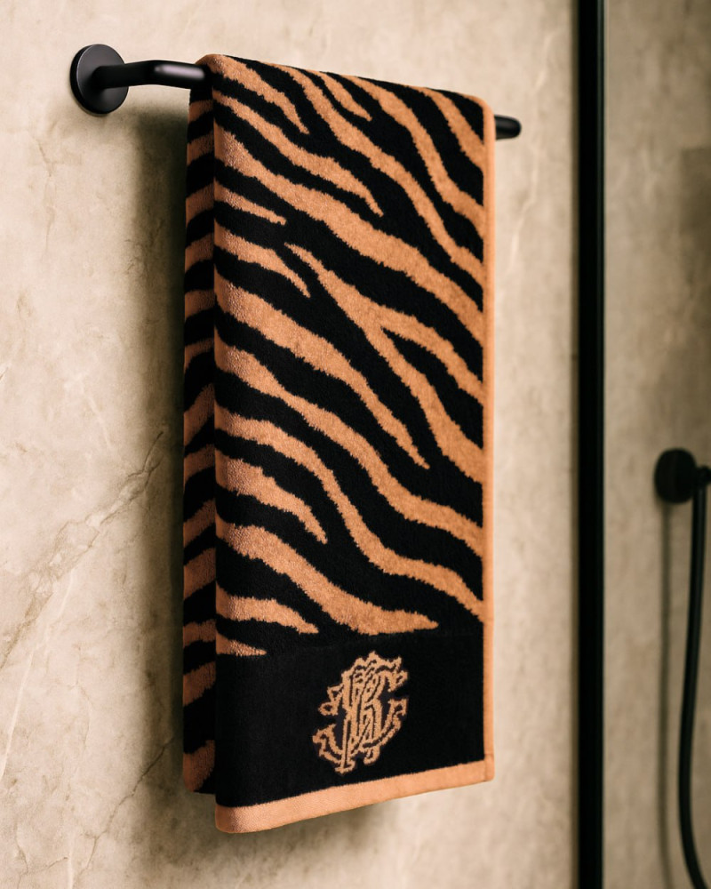 ZEBRA RC towels SET 1+1 Roberto Cavalli