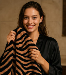 ZEBRA RC towels SET 1+1 Roberto Cavalli