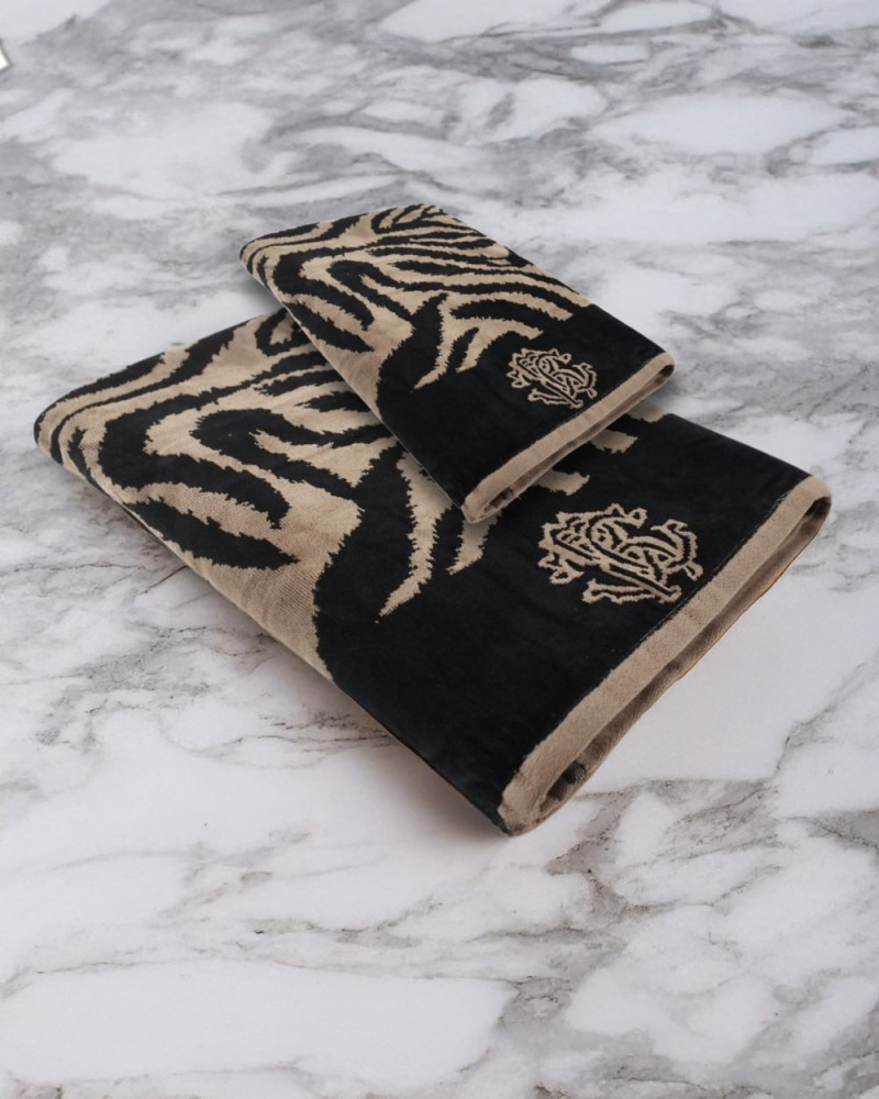 ZEBRA RC towels SET 1+1 Roberto Cavalli