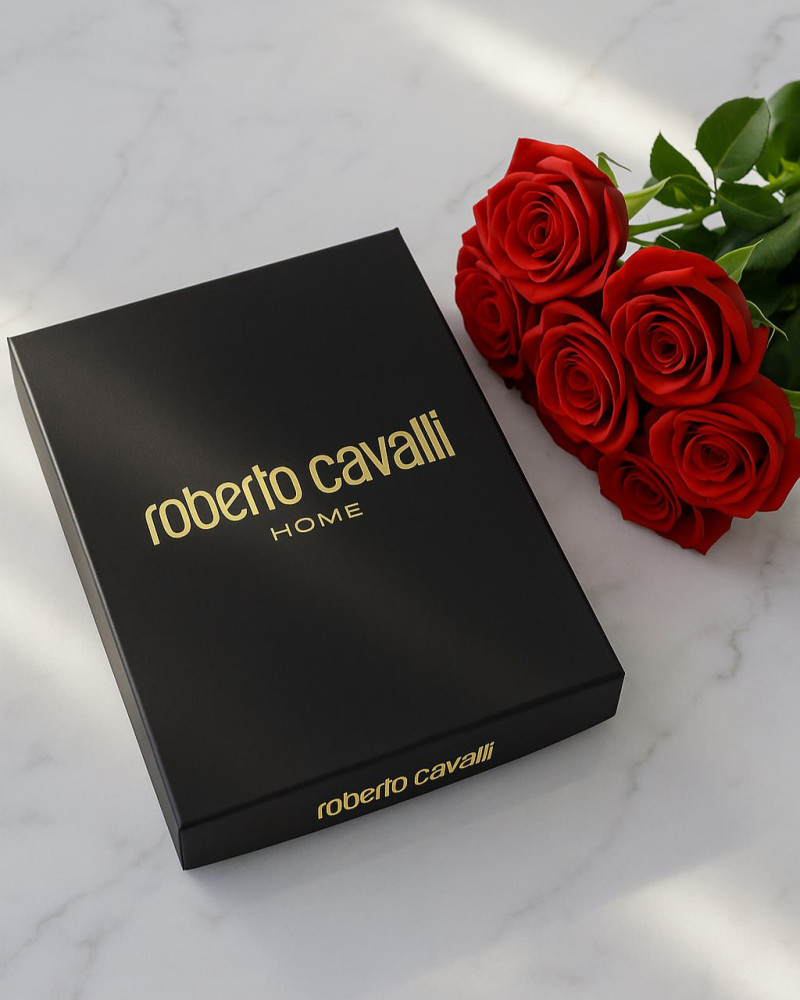 Heraldic Bath Towel Roberto Cavalli